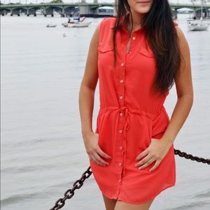 Button down dress